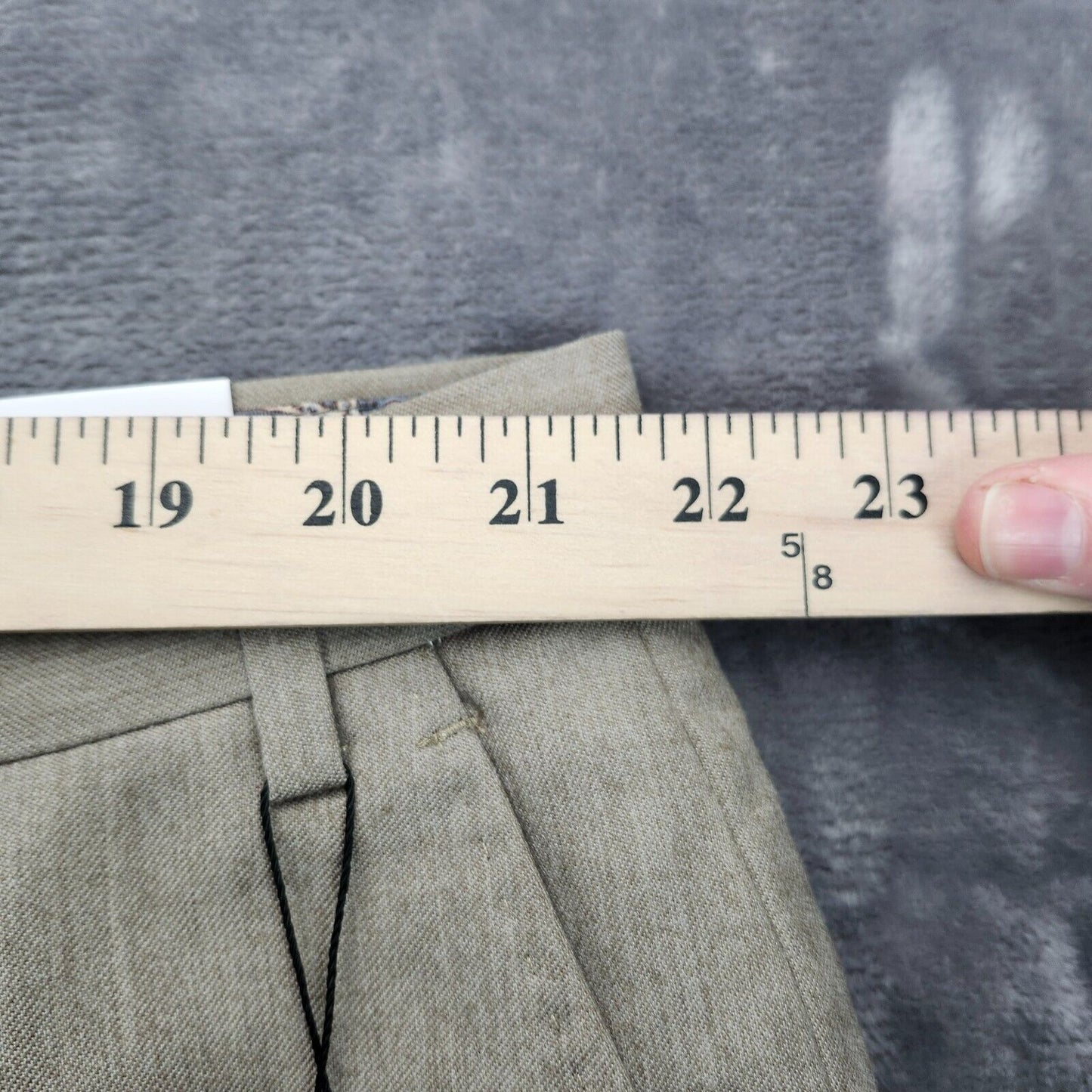 Tayion By Montee Holland Mens Classic-Fit Wool-Blend Dress Pants 44W x 30L