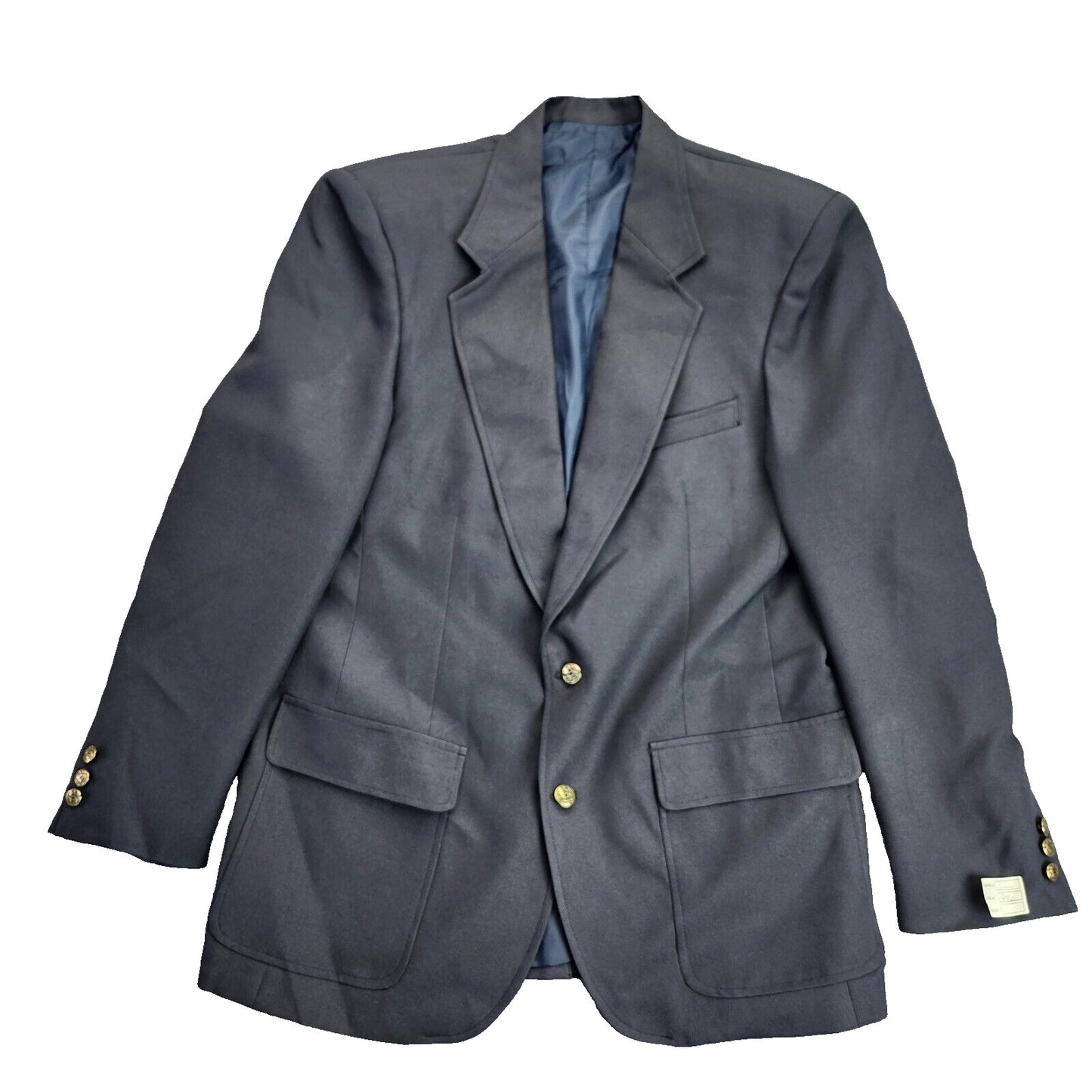 NWT Image First Mens Suit Jacket Blue 42 Long Notch Lapel