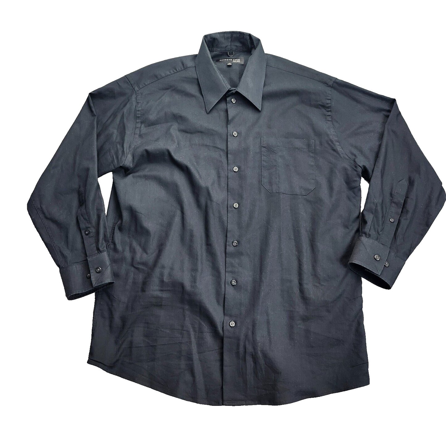 Mens KENNETH COLE new york Button down dress shirt Size 17 32-33