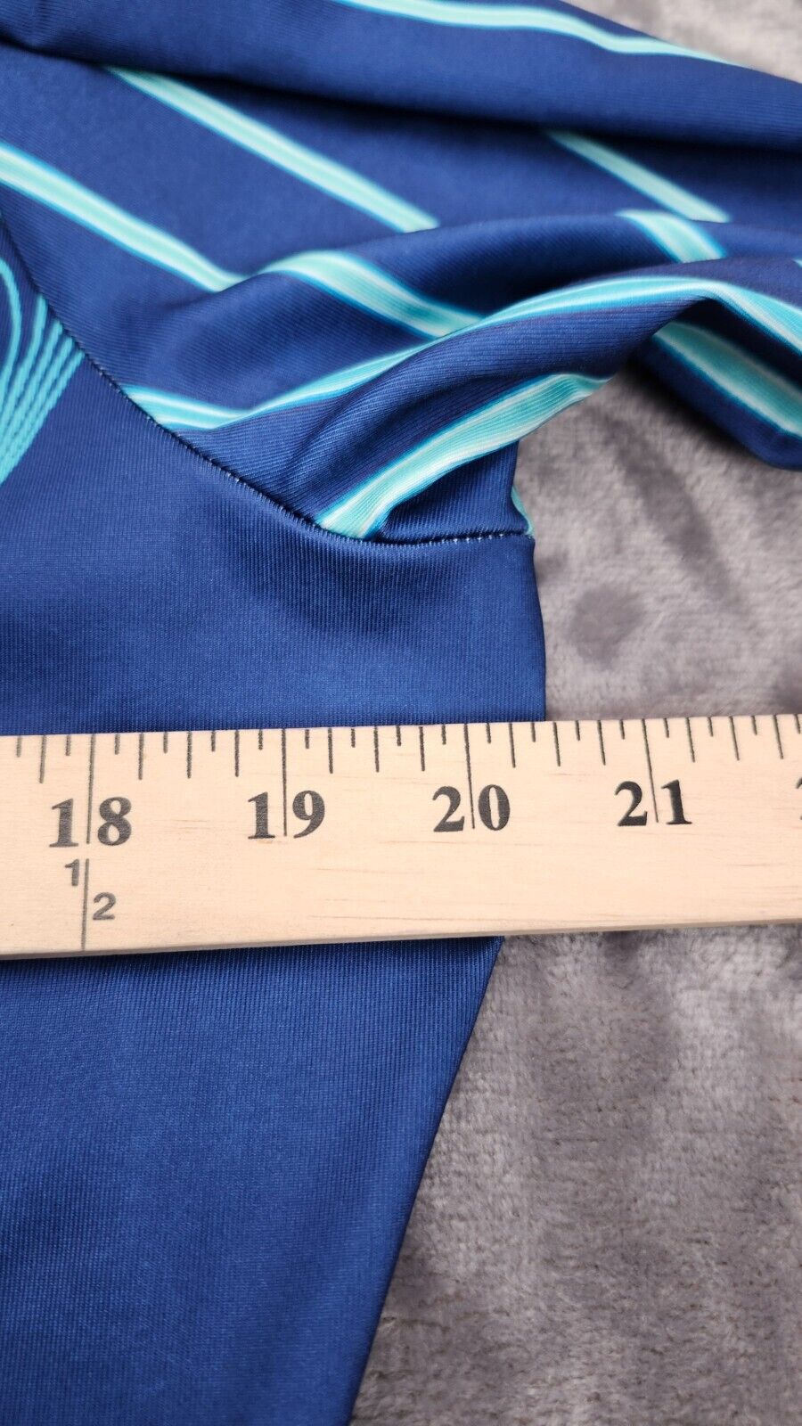 Finesse Women’s Larisa Body Blue Print Bodycon Maxi Dress Size 2XL