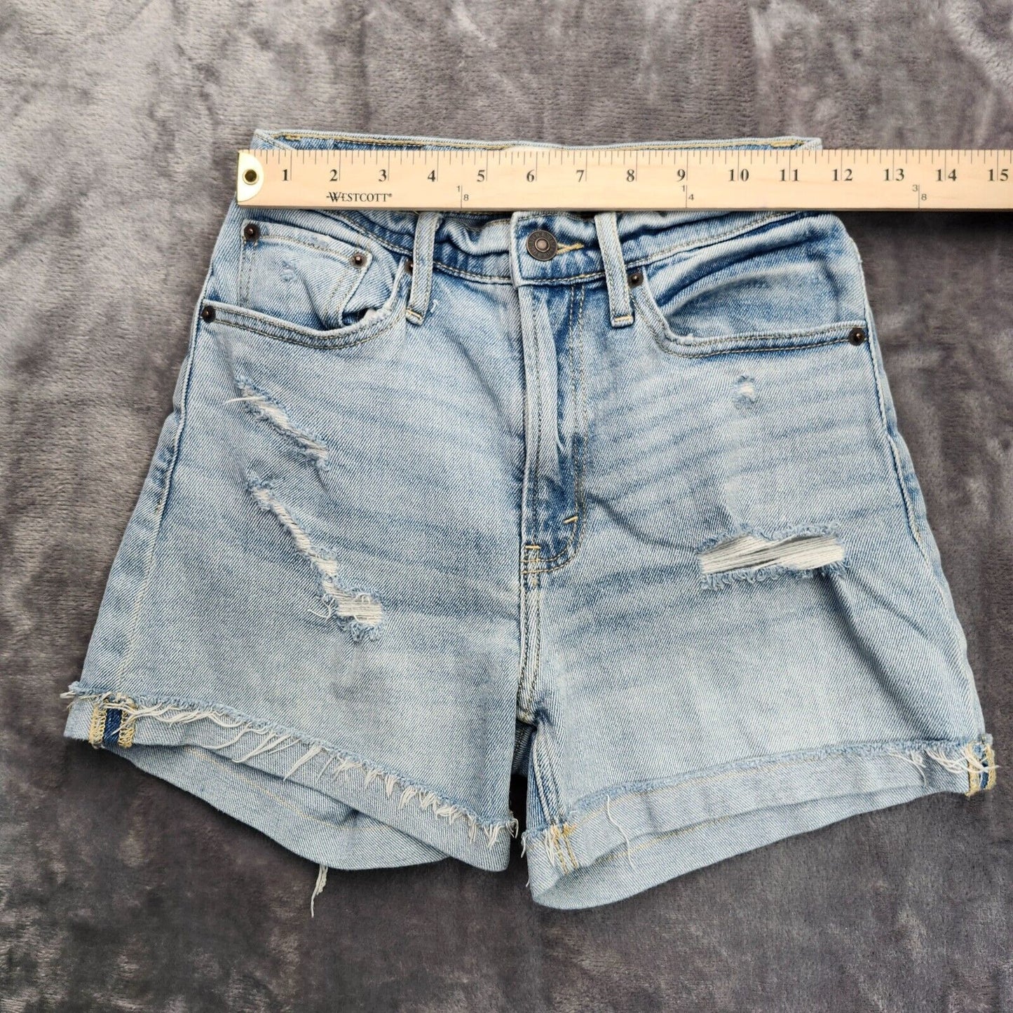 Abercrombie & Fitch Demin Jean HIGH RISE SHORT 24 00
