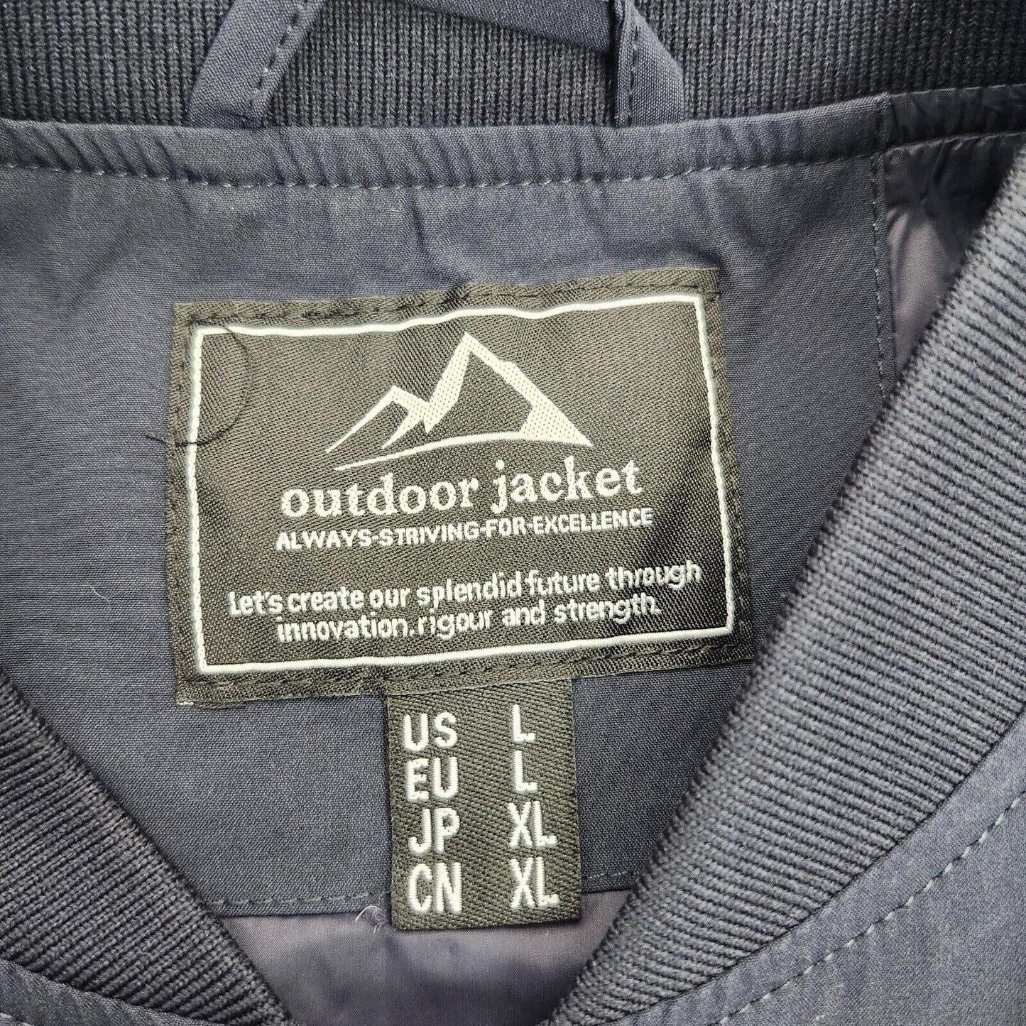 TACVASEN Outdoor Jacket Womens Lightweight Windbreaker Waterproof Rain Jacket L