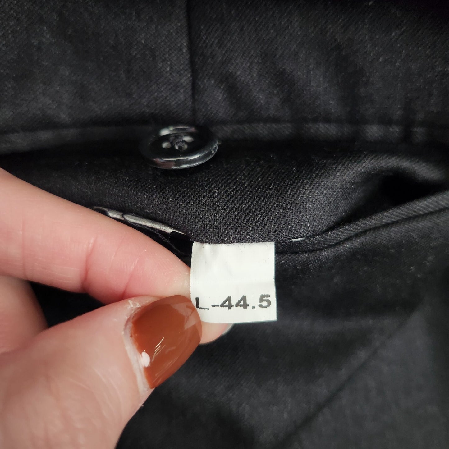 100% Wool Suit Set Jacket Size 50 Pant Size 40 Waist