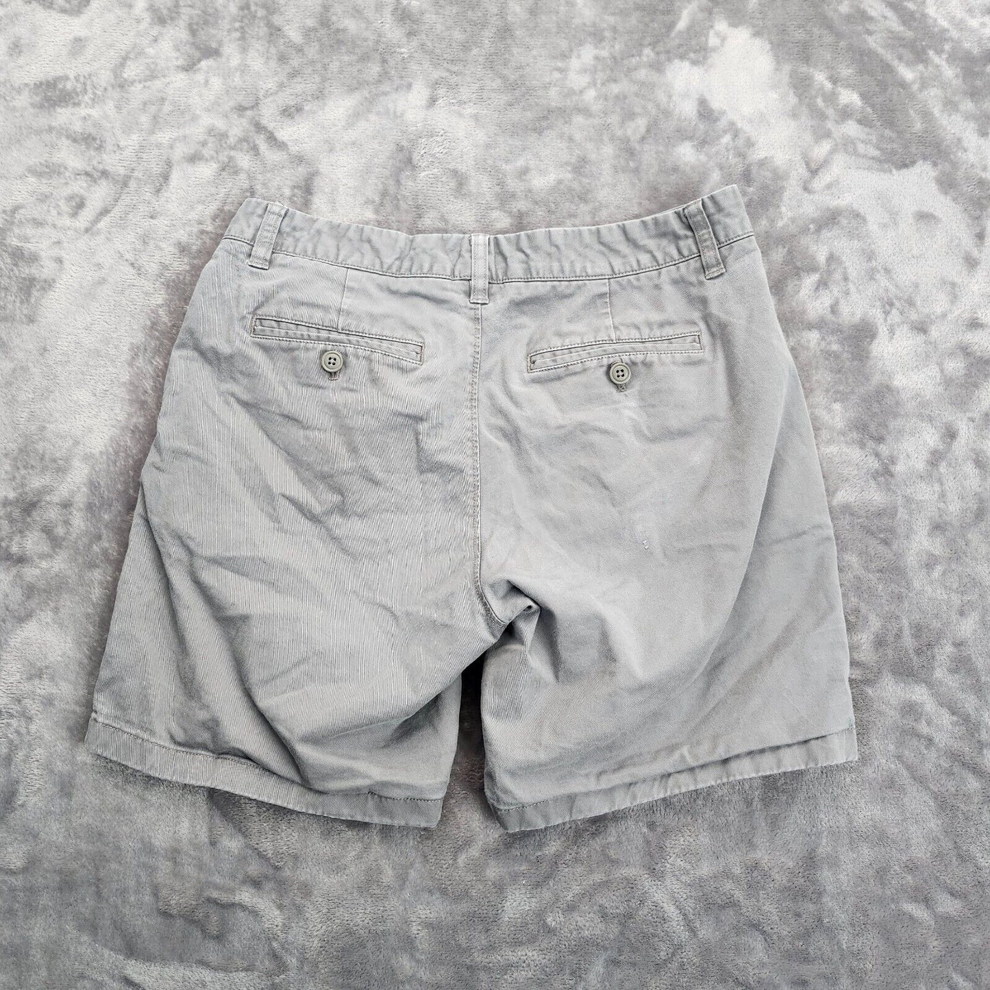 Bonobos Flat Front Solid Gray Shorts for Men size 29