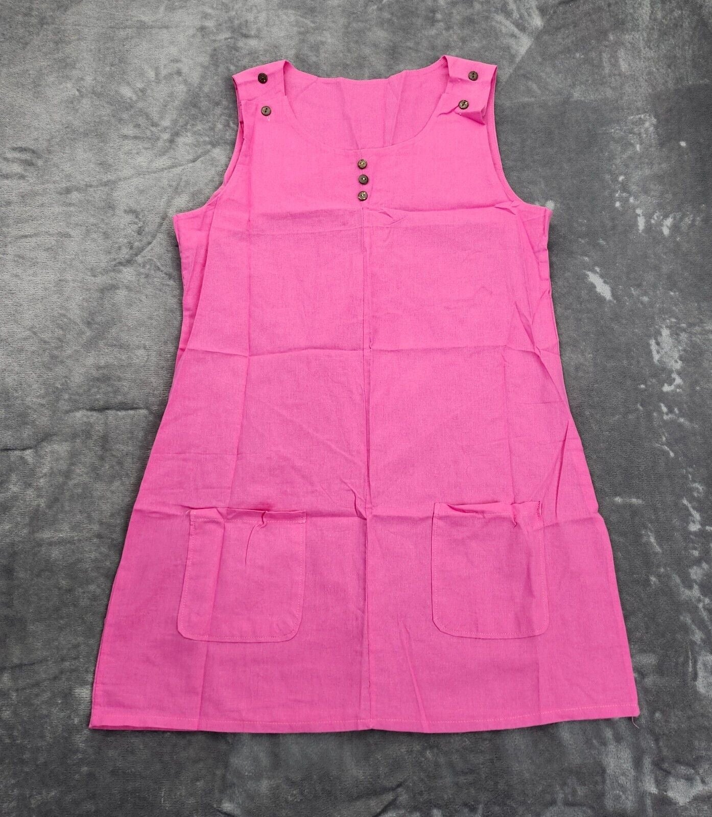 Women Summer Boho Tank Dress Casual Beach Holiday Sundress Sleeveless Large