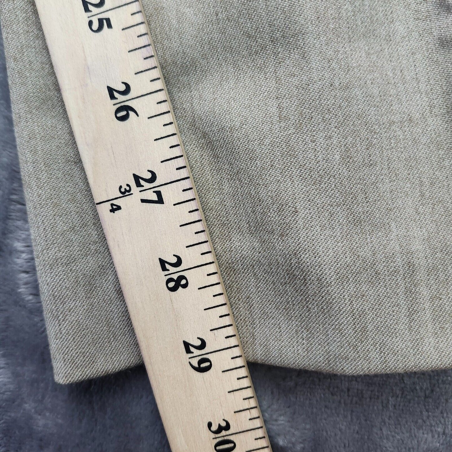 Tayion By Montee Holland Mens Classic-Fit Wool-Blend Dress Pants 38W x 30L Camel