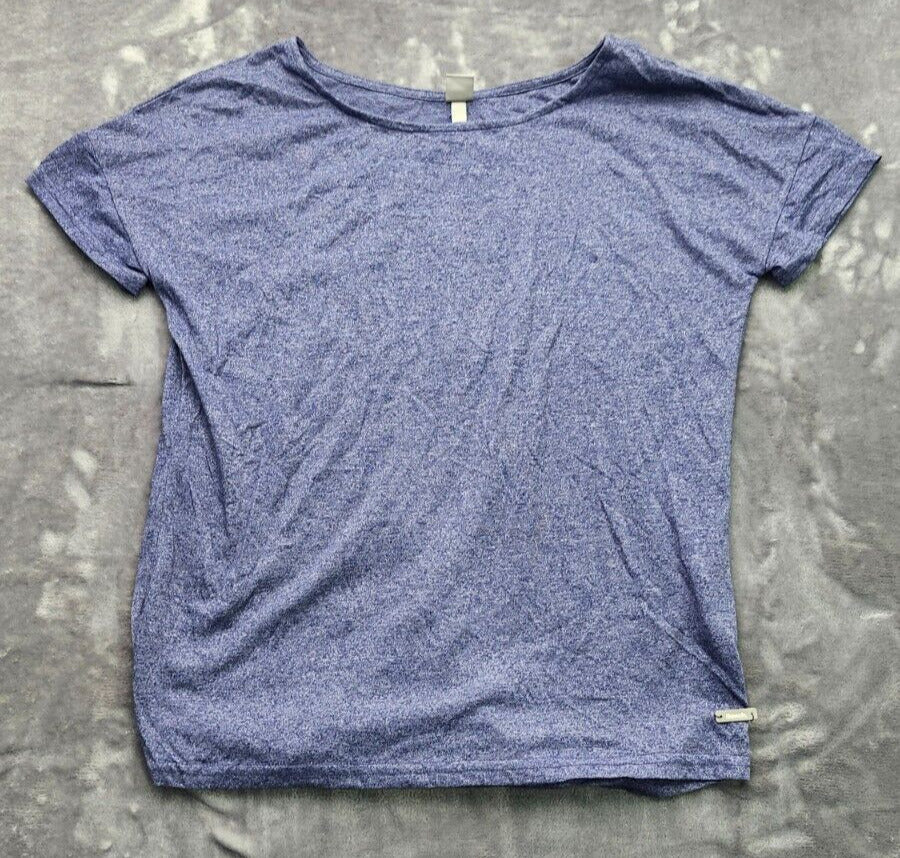 Bench Urban Wear Womens Loose Fit Open back T-Shirt Size Small Blue