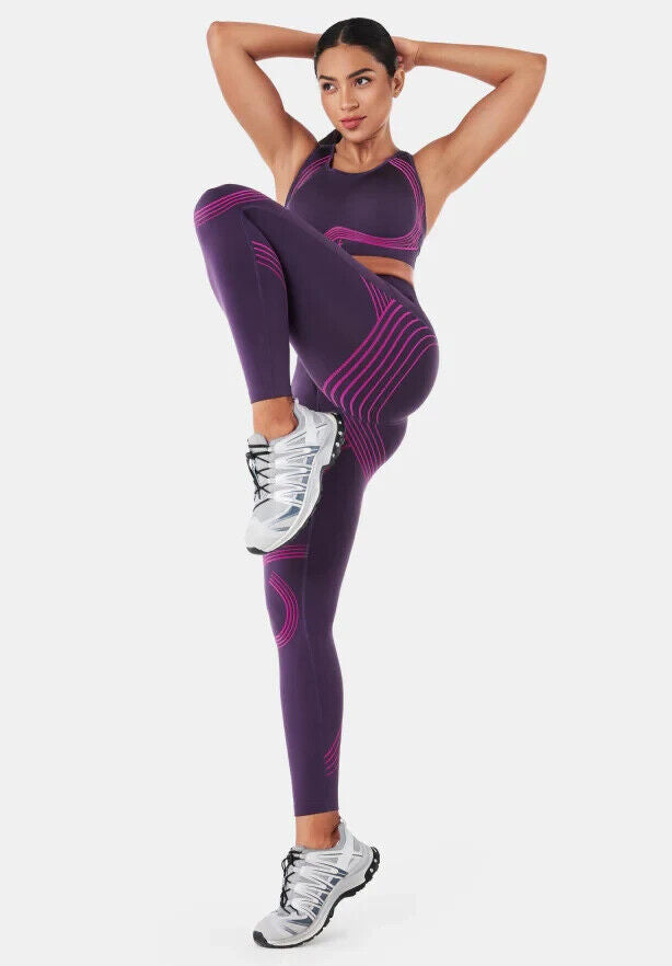 Fanka Body Sculpt SweatBlock Leggings Striking purple cerise XL
