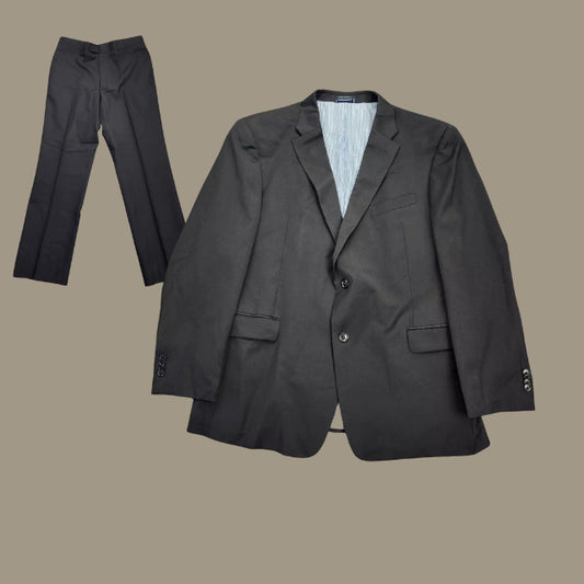 Tommy Hilfiger 100% Wool Suit Set Jacket  Size 46 Regular, Pants 34 Regular