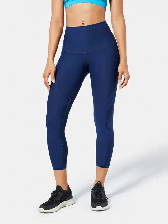 Fanka Navy Medium Lift and Curve 7/8 Leggings (Reversible Wear)