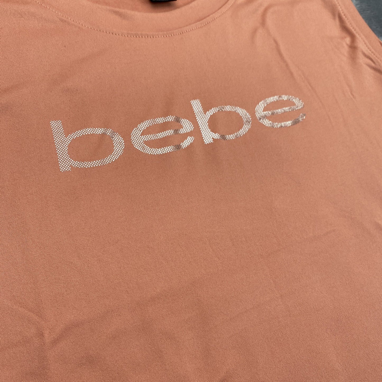 bebe Womens Pajama Sets Button Down Shirt and Shorts Sleepwear Pink Size XL