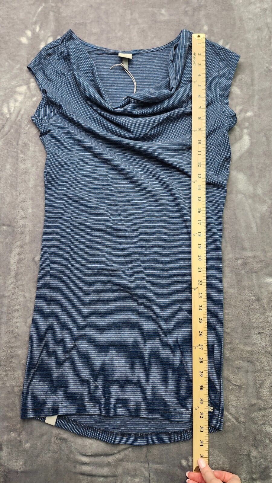 NWT Bench Urban Wear Womens Cap Sleeve Top Size Small All Inclusive BLUE