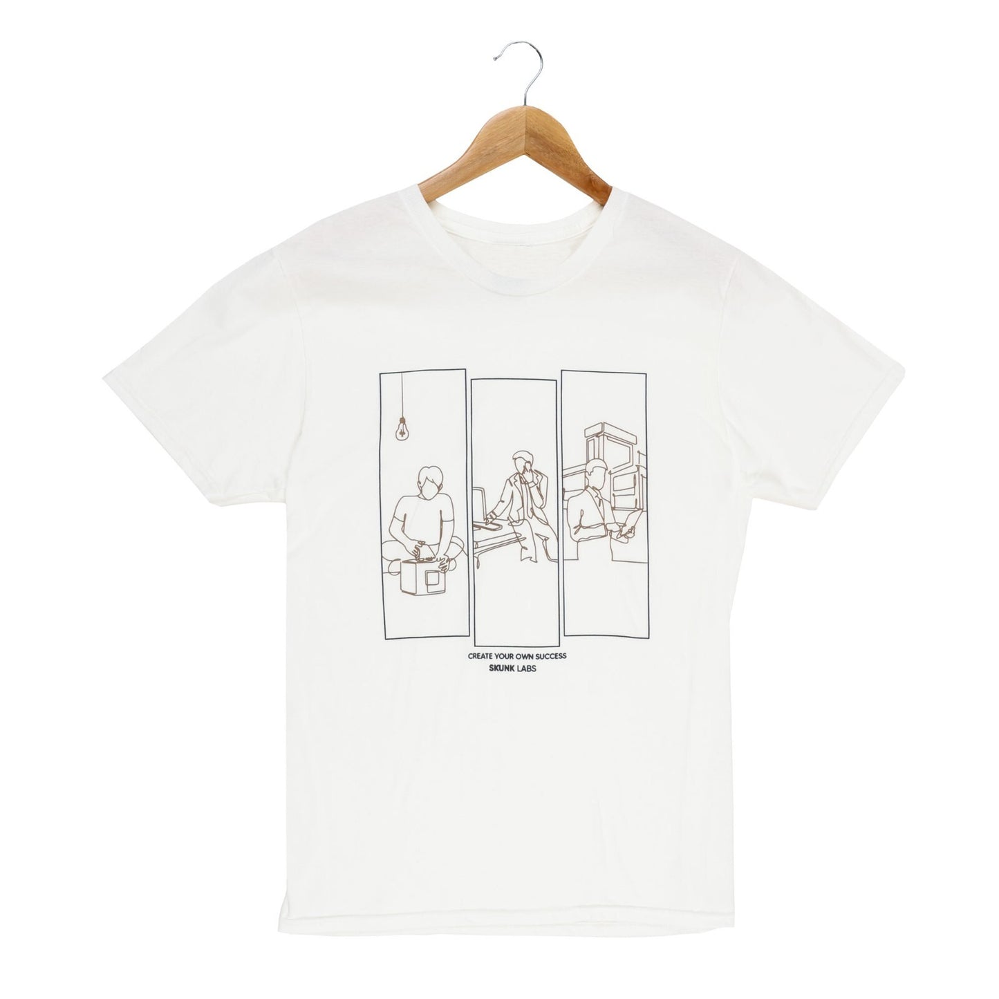 T Shirt for Entrepreneurs Cotton T Shirt by The Skunk Labs