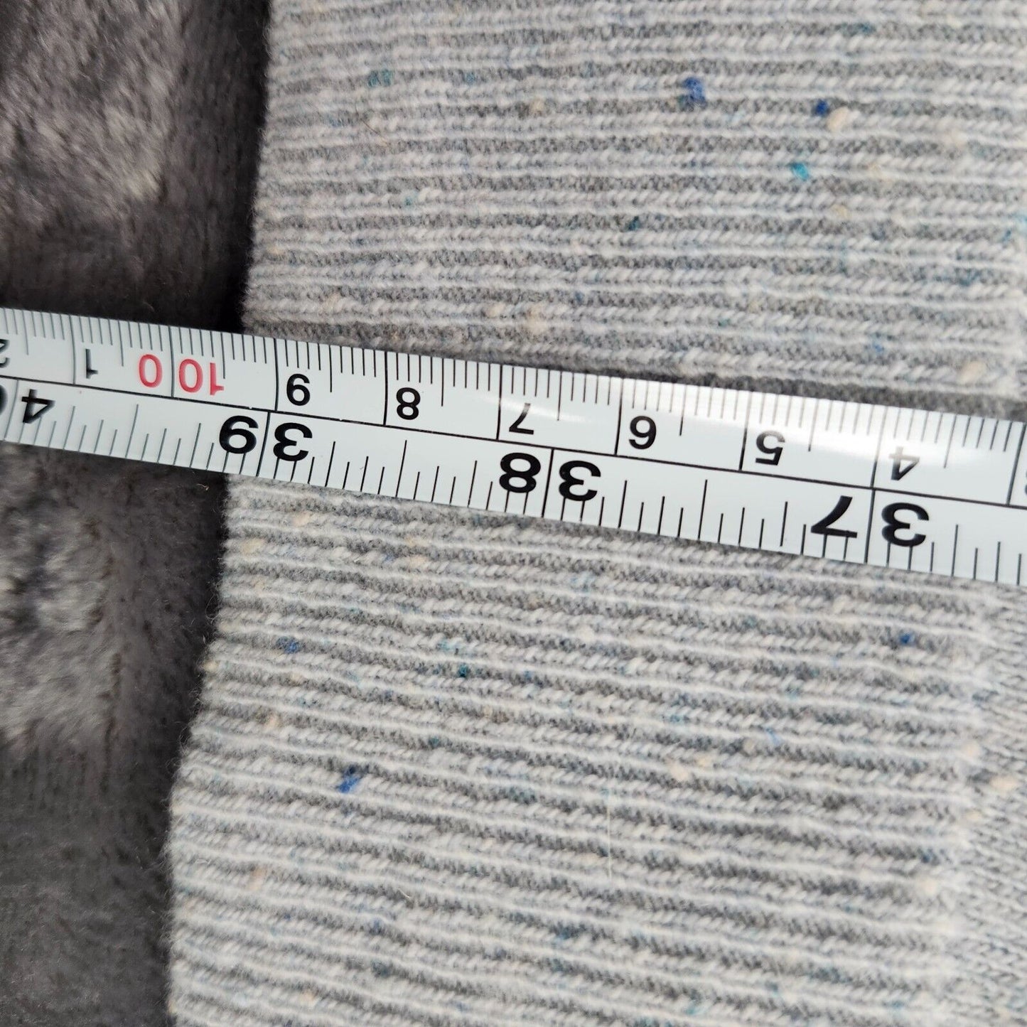 Ann Taylor blue heathered long sleeve open front cardigan Medium