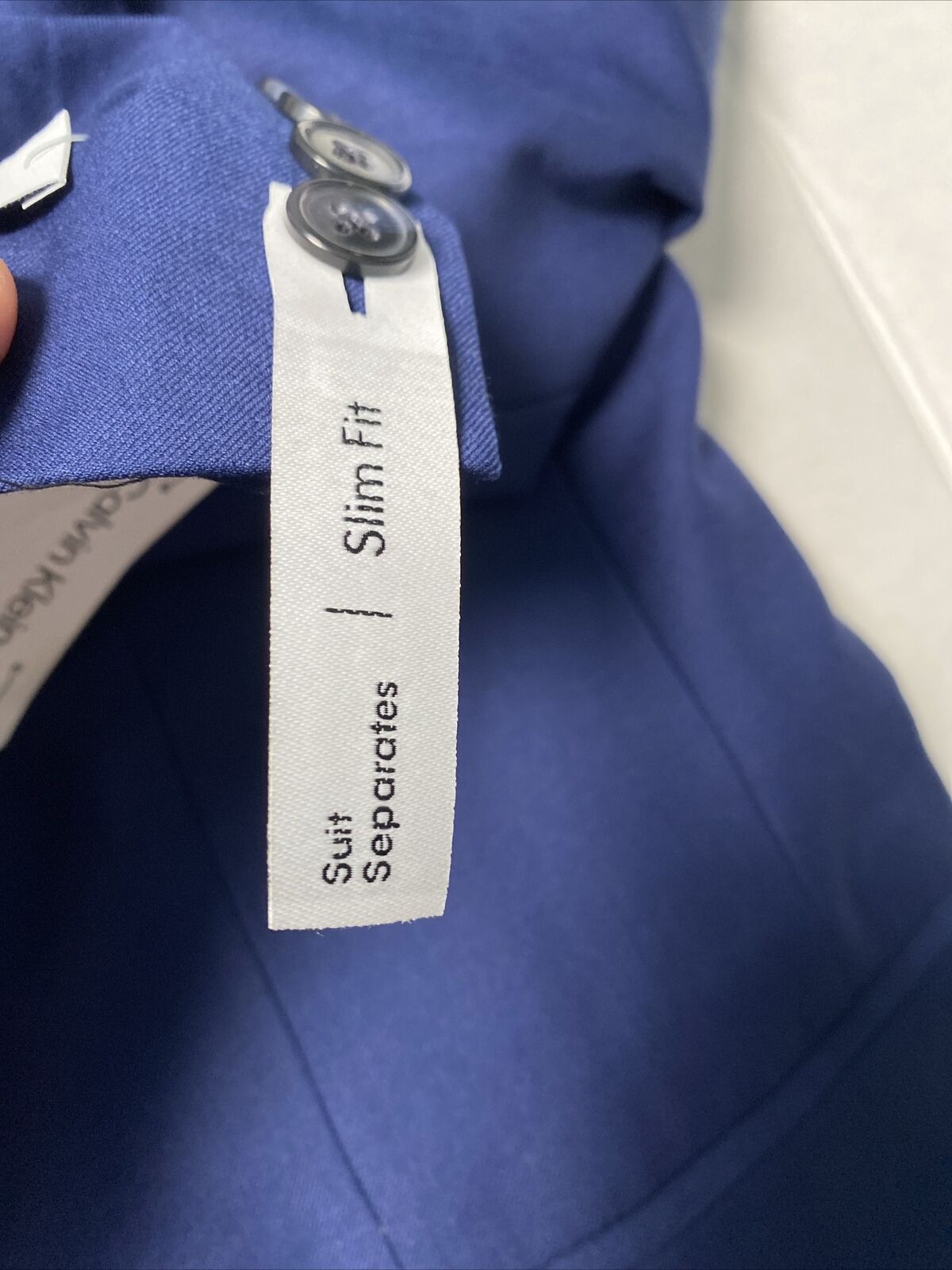 Calvin Klein Size 18 Boys 430 Blue Suit Jacket Only NWT