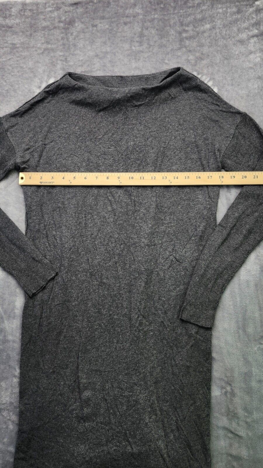 Bench Urban Wear Womens Charcoal long sleeve Dress Size Small