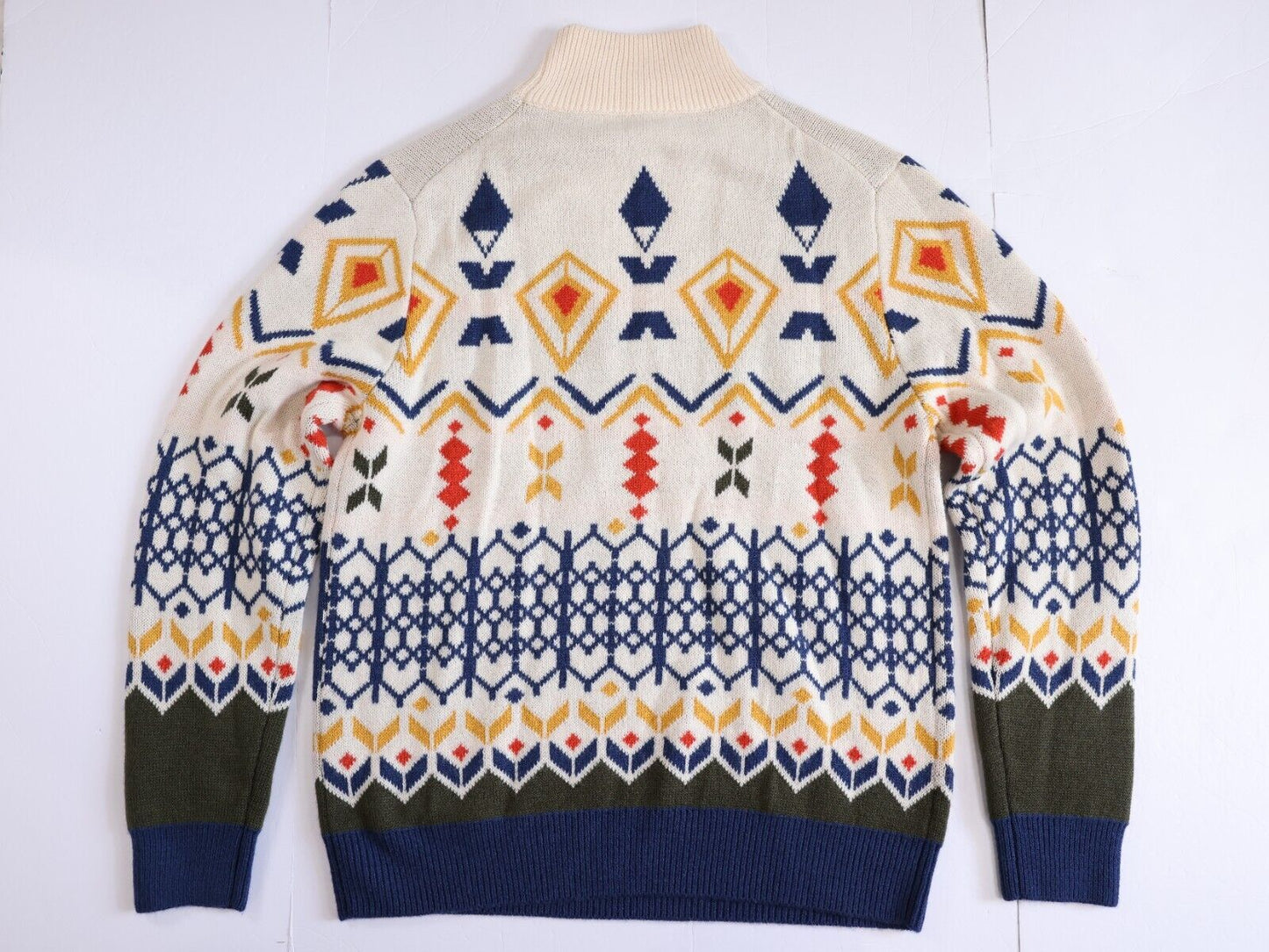 Paisley & Gray Knit Sweater Slim Fit Size XL Abstract