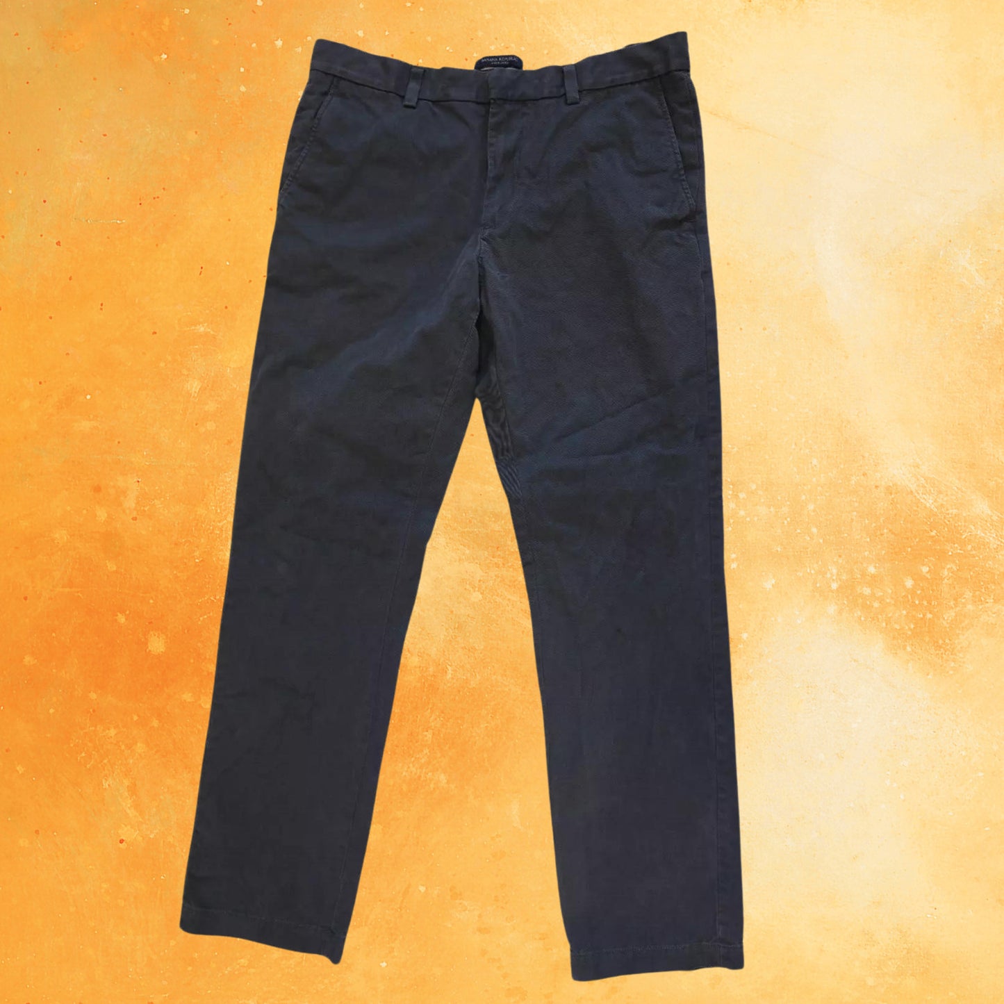 Banana Republic Alden Chino 33x34 Gray Cotton Pants