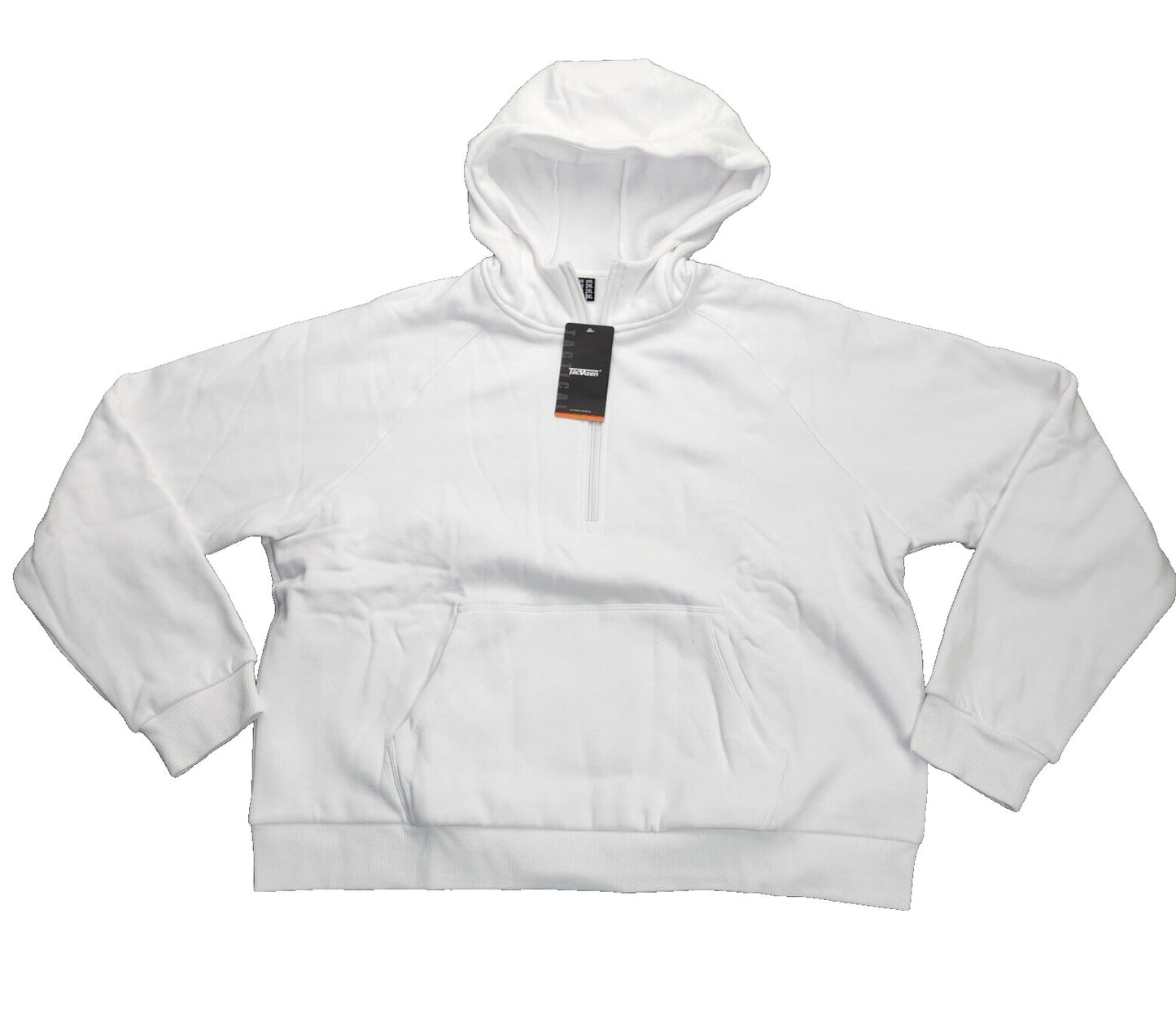 TACVASEN Women's Half Zip up Hoodie Long Sleeve Pockets Sweatshirt 2XL