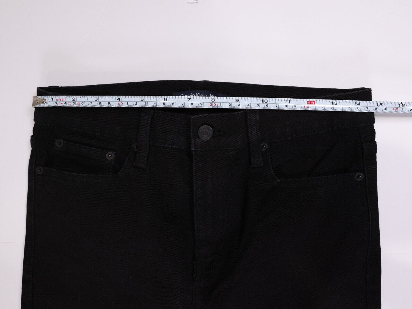 Calvin Klein Jeans Womens Black Denim Size 6