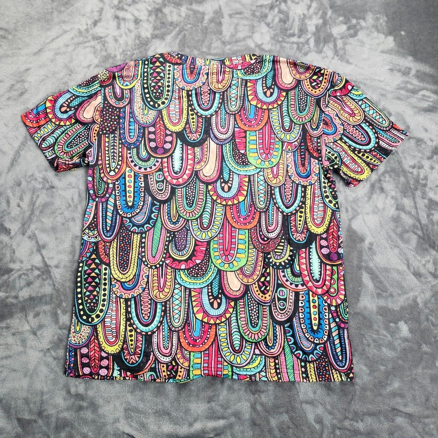 Printed Short Sleeve Tees Casual Short Sleeve T-Shirts Breathable Tops XL