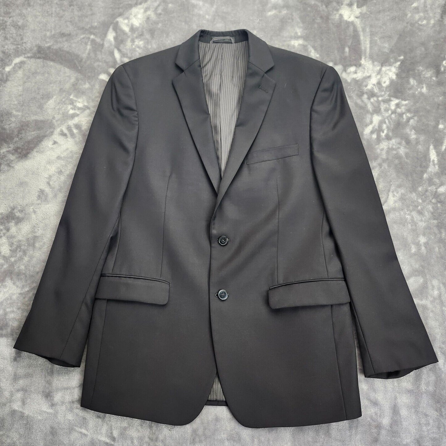 Calvin Klien Slim Fit Mens 100% Wool Suit Coat and Suit Pants size 40R