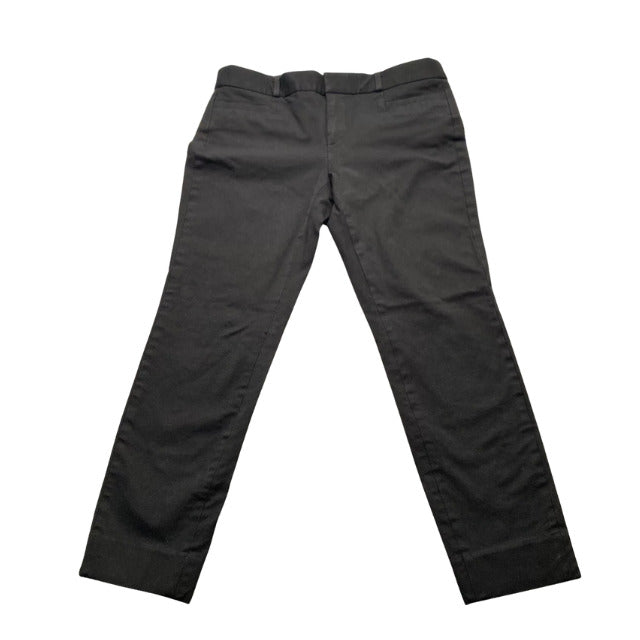Banana Republic Pants Womens 2 Black Sloan Fit Cropped Tapered Career Casual