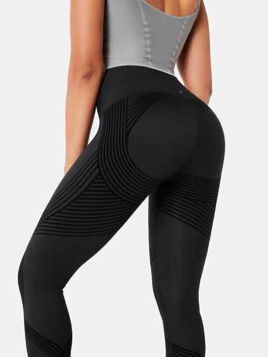 Fanka Body Sculpt Lift n Curve Leggings (with Pockets) Black Medium