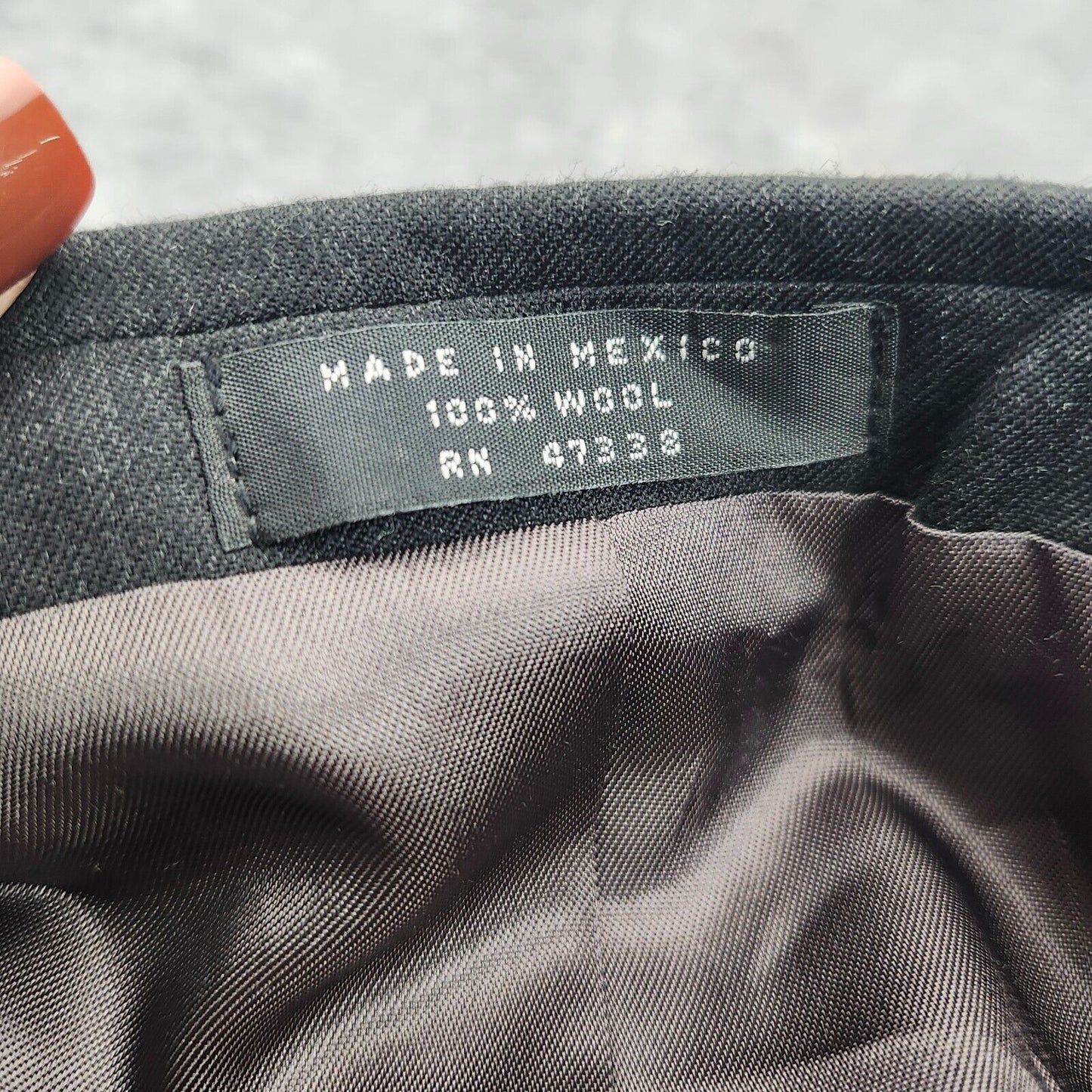100% Wool Suit Set Jacket Size 50 Pant Size 40 Waist