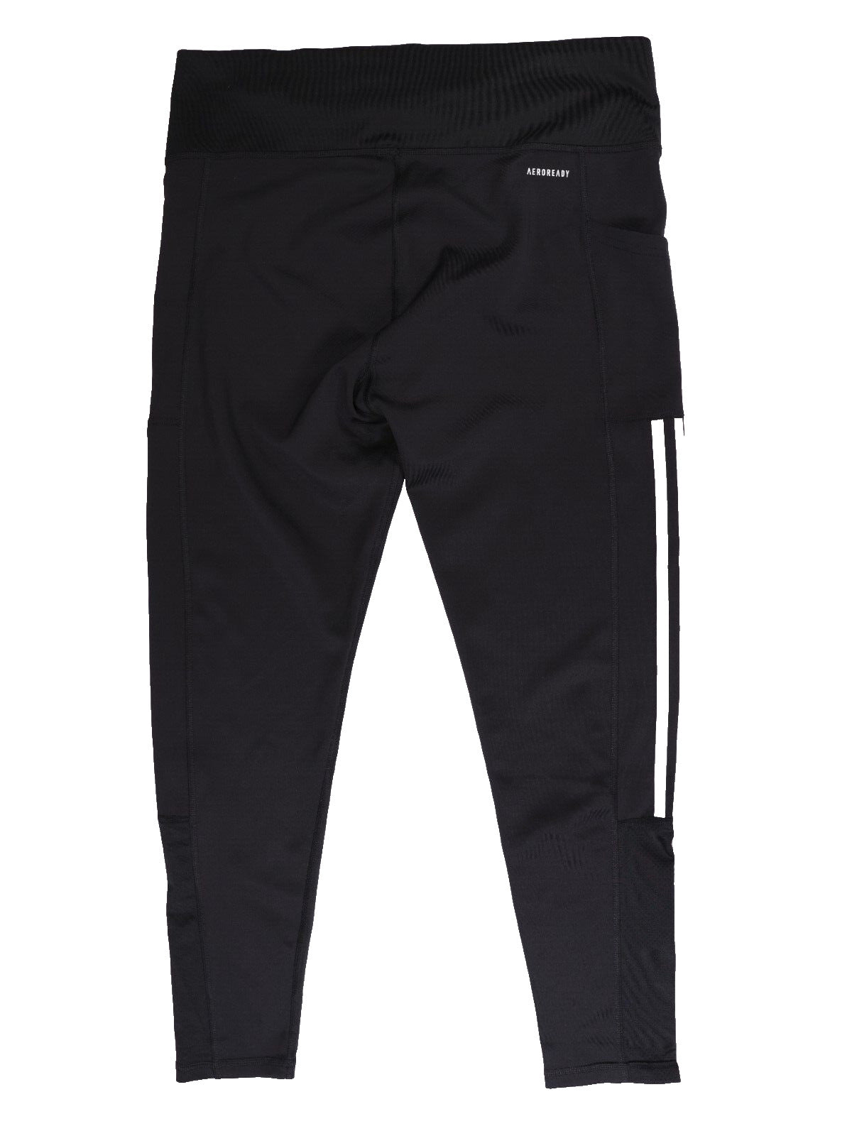 Adidas Womens Climate Aero Ready (Size XL) 3 Stripe Tight Pant - Black