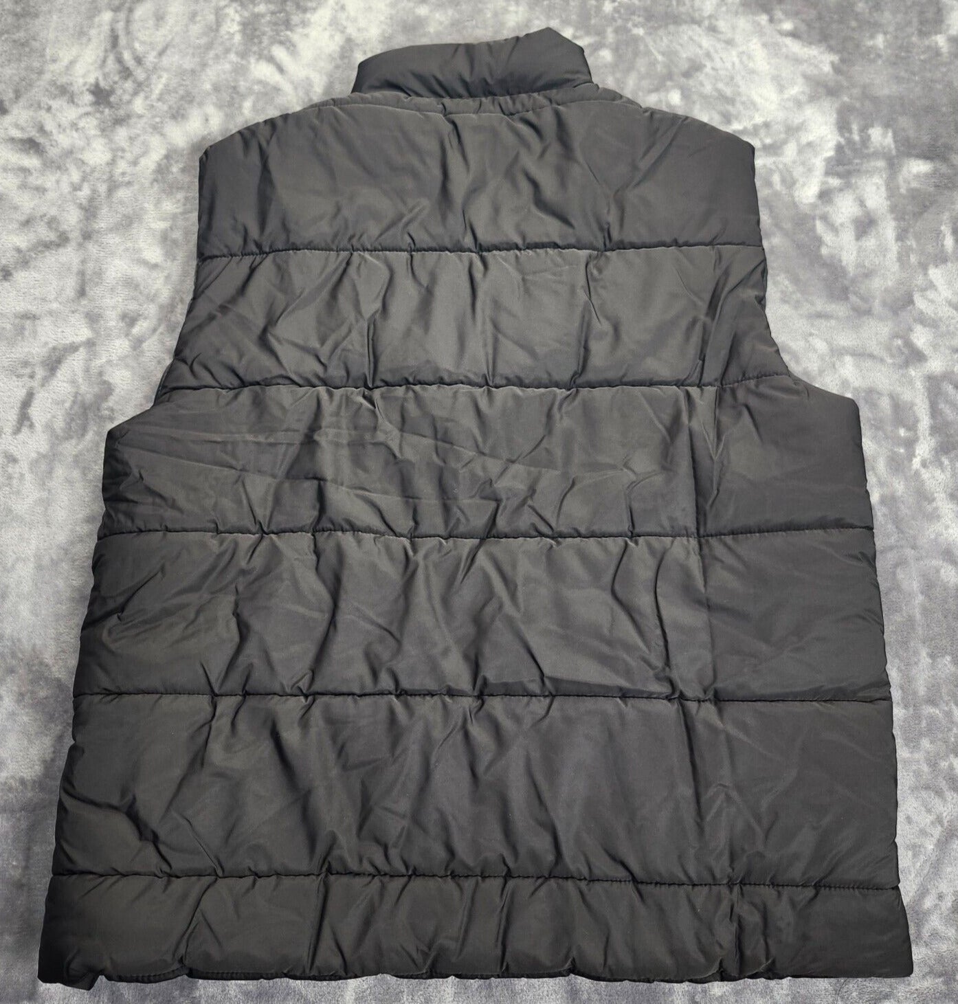 Men's Black Puffer Vest Size XL