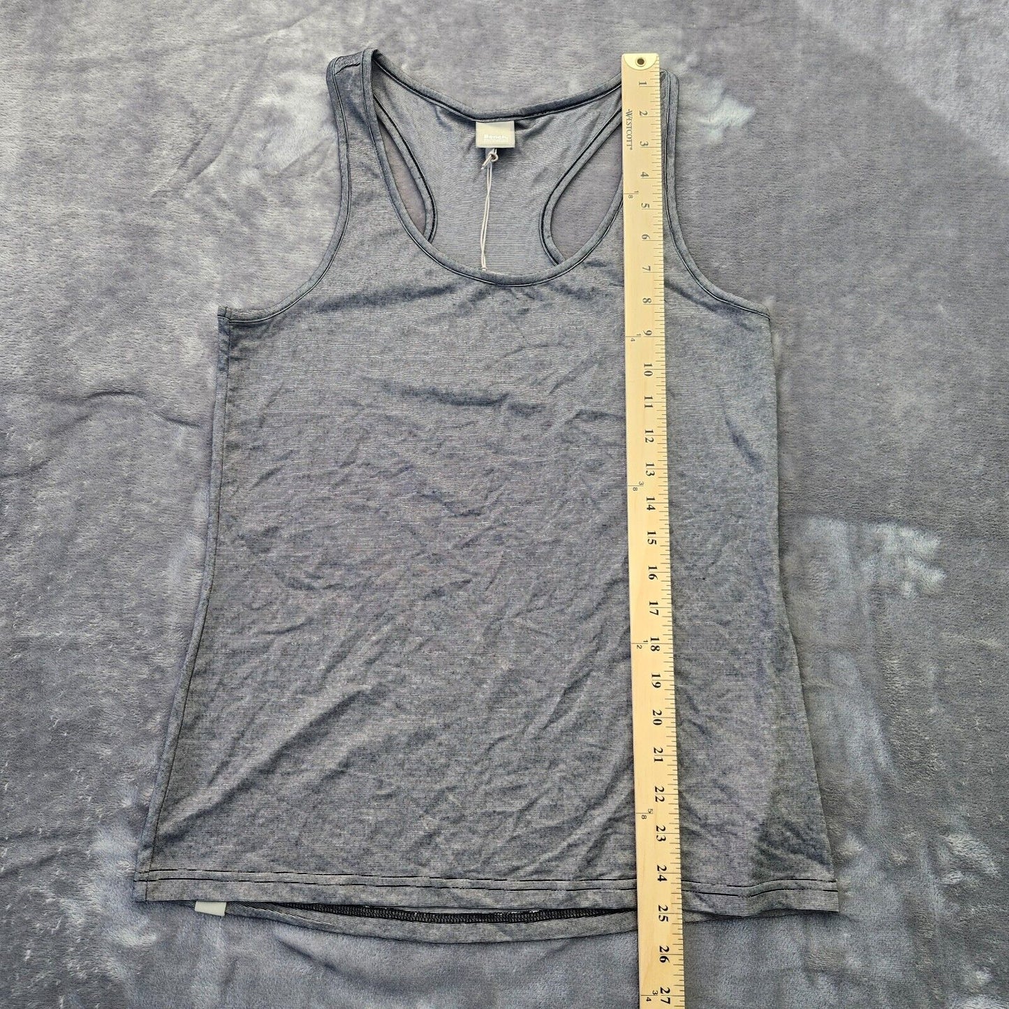 Bench Urban Wear Womens Racerback Tank Top Size Small Mega Black