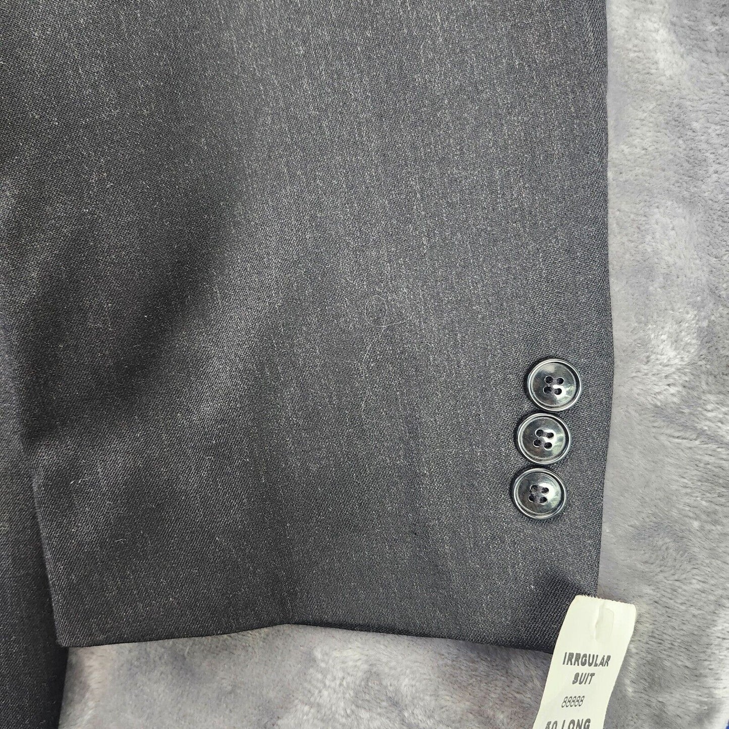 100% Wool Suit Set Jacket Size 50 Pant Size 40 Waist