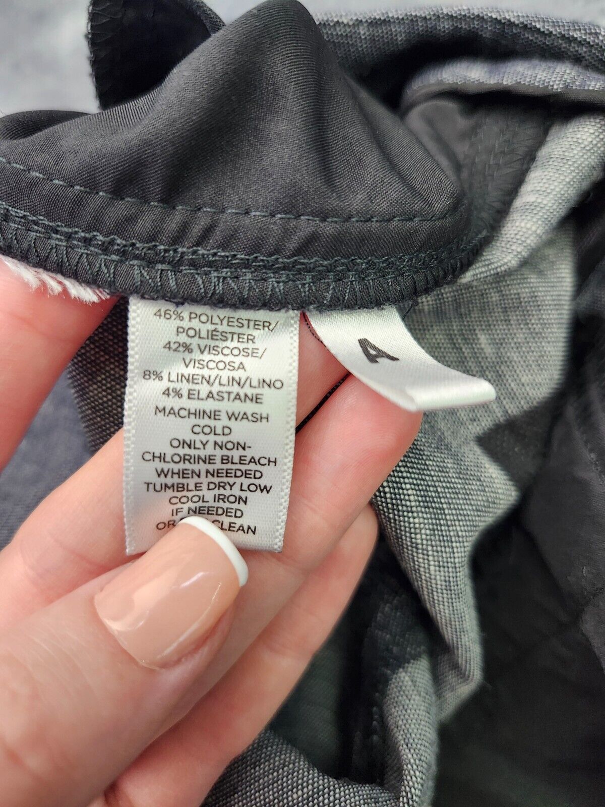 Ann Taylor Loft Herringbone Marisa Pants womens size 8