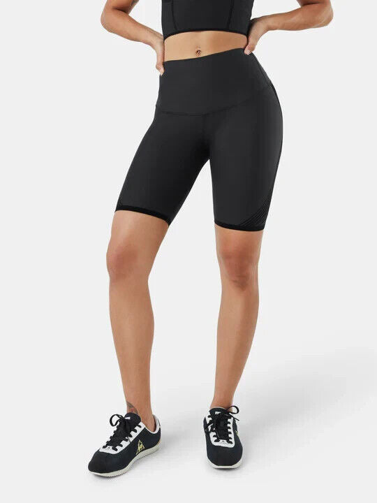 fanka lift and curve 9" biker shorts black Large