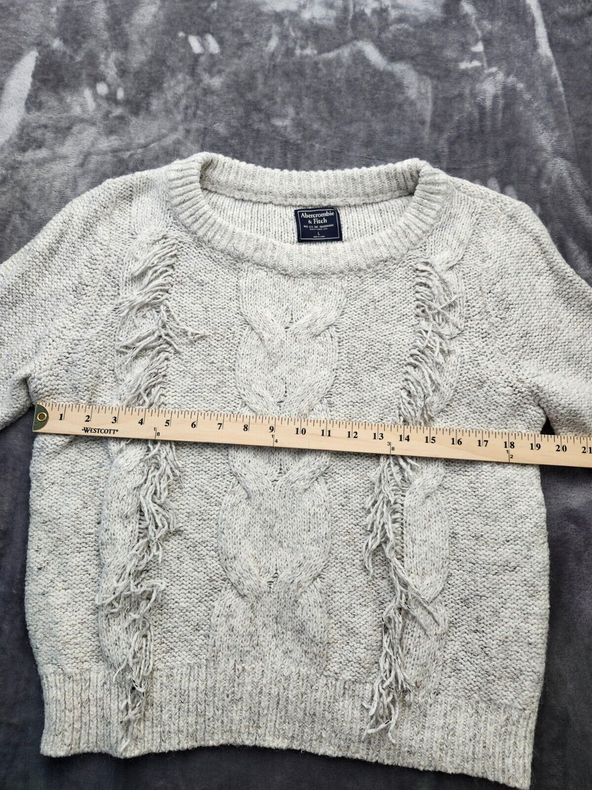Abercrombie Fitch Knit Sweater Womens Size Large