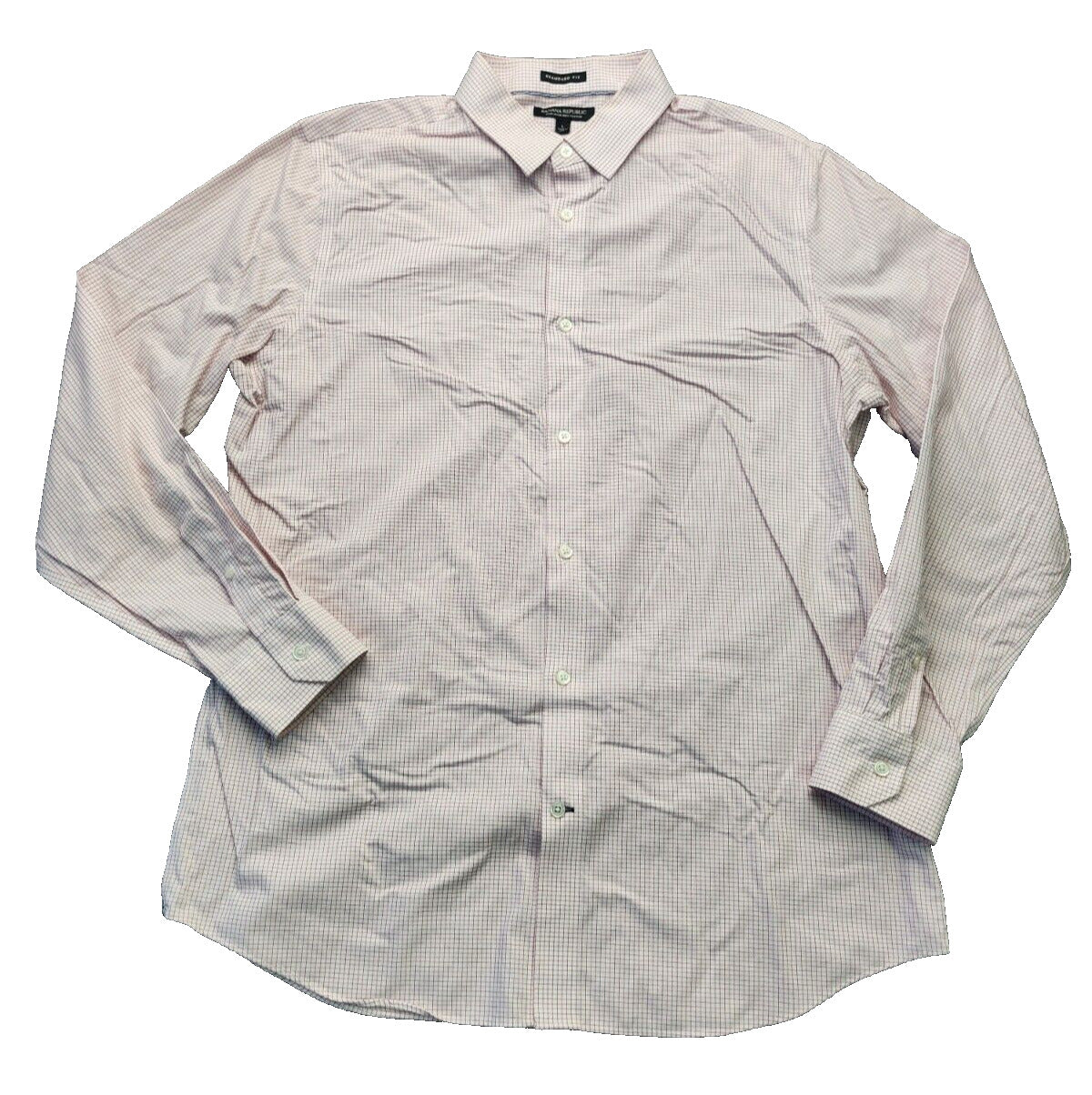 Banana Republic Non-iron 100% cotton Standard fit size large 16.5