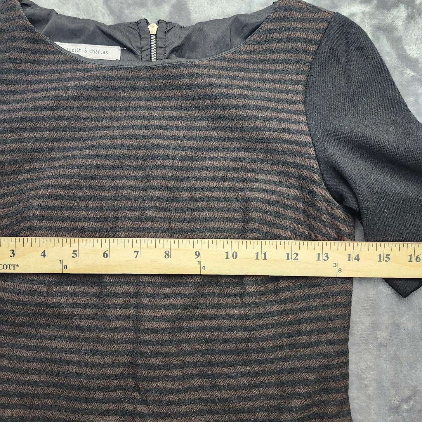 Judith & charles Womens A line Striped Dress Size 2