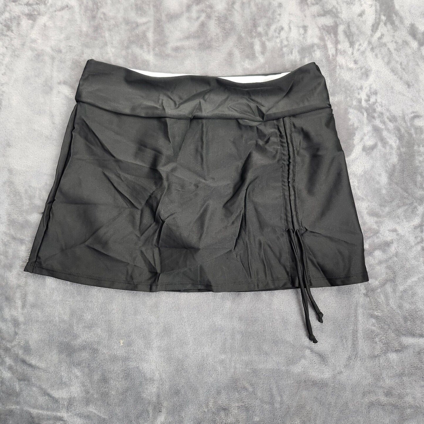 Womens Swim wear skirt Black Size Large