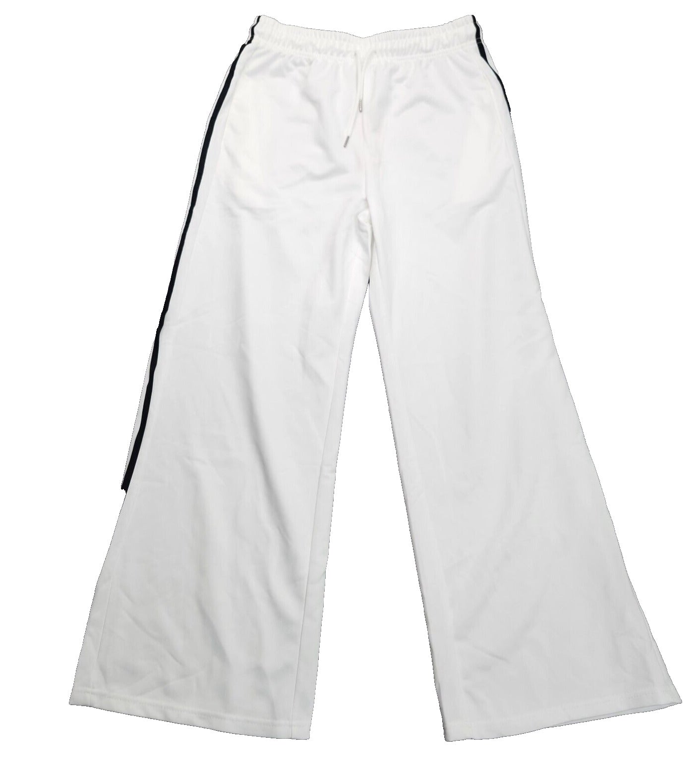 MICAS Womens Contrast Tie-Up Wide Leg Trousers sz Large