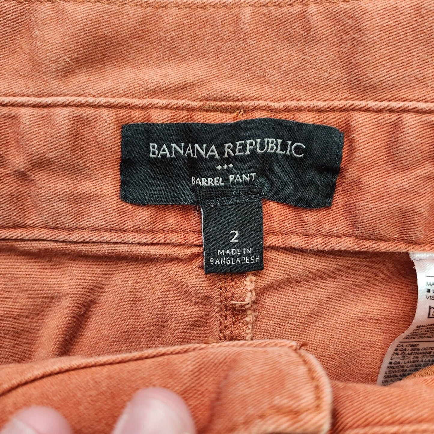 banana republic womens barrel pants Copper size 2