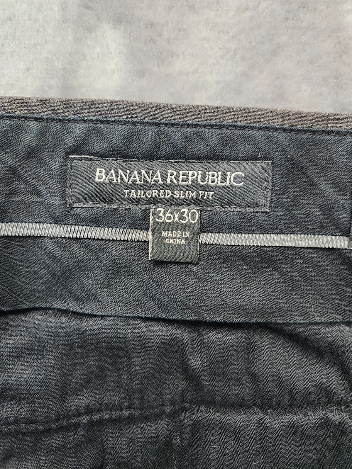Banana Republic Tailored Slim Fit Lanificio F.lli Cerruti Wool Size 36x30