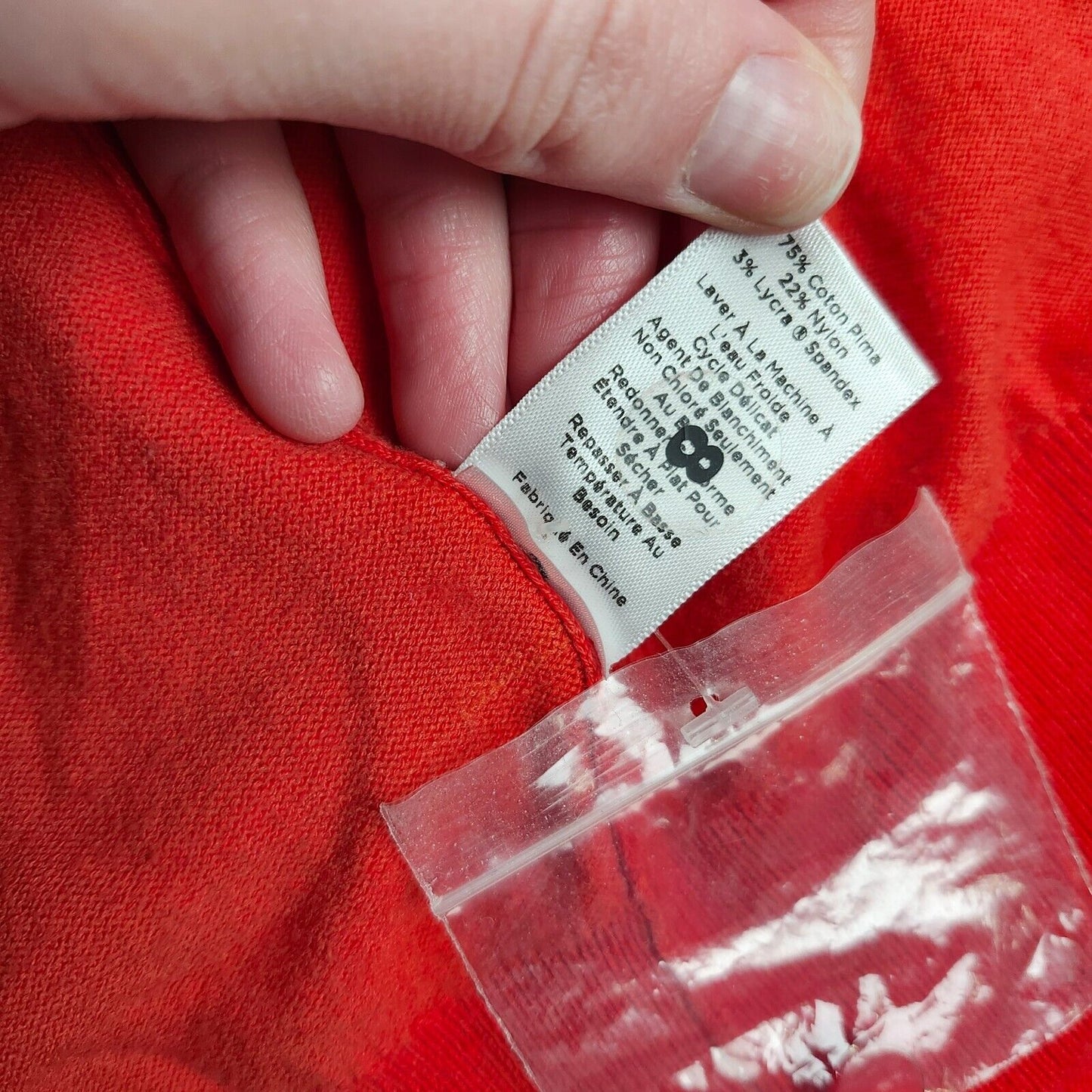 Talbots Sweater Womens Small Pima Cotton Red Cardigan