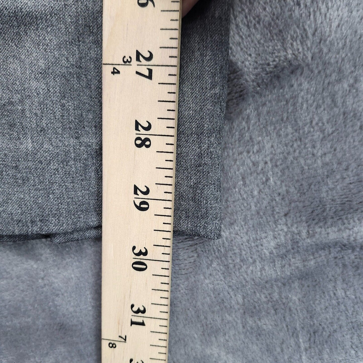 Tayion By Montee Holland Mens Classic-Fit Wool-Blend Dress Pants 38W x 30L Grey