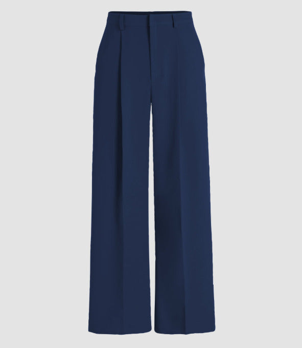 CIDER Womens Mid Rise Solid Pocket Straight Leg Trousers size Large