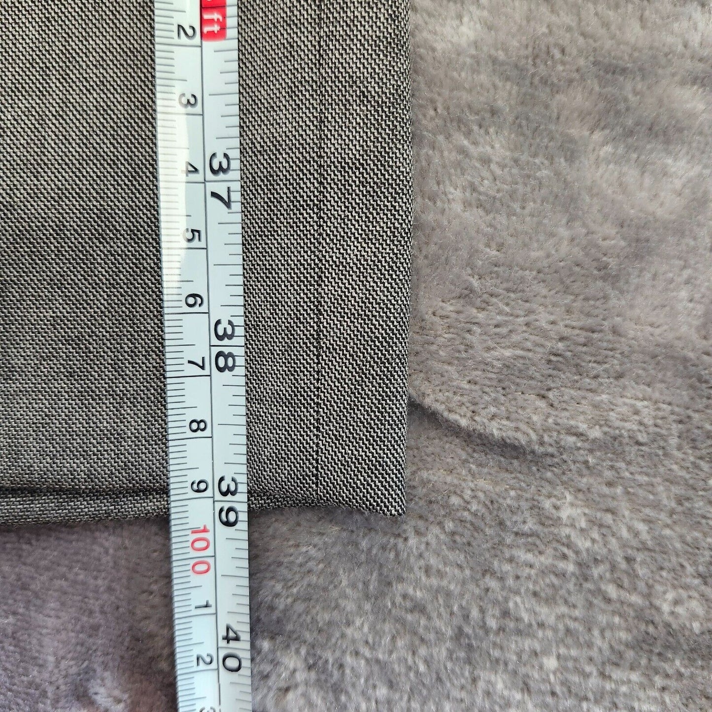 Calvin Klein Mens Suit Set Gray Jacket 38R, Trousers 34W X 32L