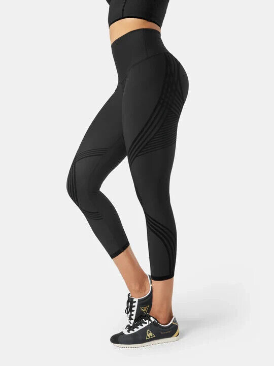 Fanka Black Lift and Curve 7/8 Leggings (Reversible Wear) XS