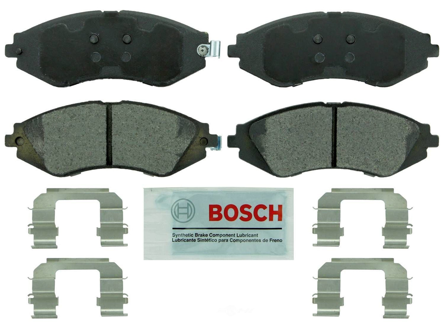 Disc Brake Pad Set-Blue Ceramic Brake Pads with Hardware Bosch BE1035H