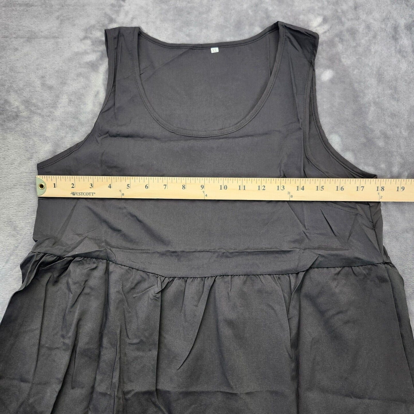 Women's Sleeveless Party Beach Dress, Fashion Holiday Summer Dress Black XL