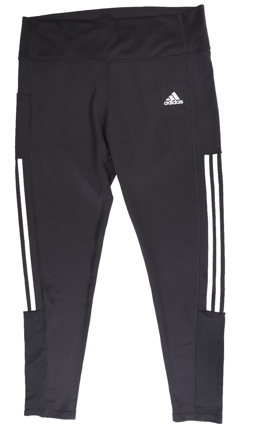 Adidas Womens Climate Aero Ready (Size XL) 3 Stripe Tight Pant - Black
